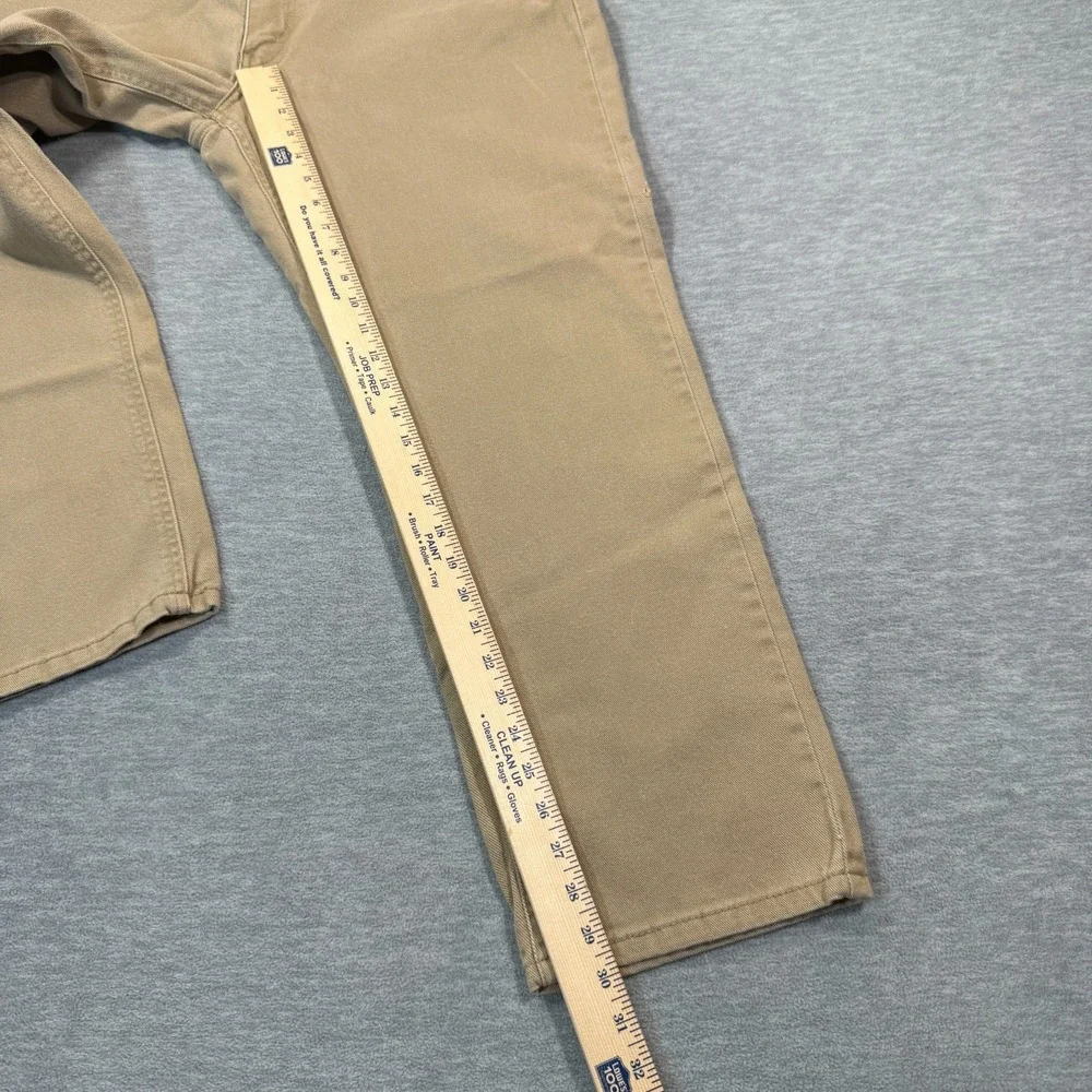 Levis Jeans Mens 40x30 Beige 541 Athletic‎ Tapered Mid Rise Stretch Light Wash